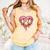 Melting Baseball Drip Heart Softball Player Lover Ice Cream Comfort Colors Tank Top Grey