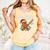 Oh Snap Gingerbreadman Christmas Baseball Humor Comfort Colors Tank Top Grey