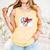 Peace Love Baseball Mom Mommy Premium Comfort Colors Tank Top Grey