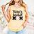 Proud Sports Mom Travel Baseball Mom For Game Day Comfort Colors Tank Top Grey Proud Sports Mom Travel Baseball Mom For Game Day Comfort Colors Tank Top Grey