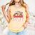 Retro Coffee Baseball Mama Mother's Day Baseball Mom Comfort Colors Tank Top Grey Retro Coffee Baseball Mama Mother's Day Baseball Mom Comfort Colors Tank Top Grey