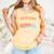 Weekends Coffee Baseball Retro Vibes Comfort Colors Tank Top Grey