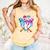 Six Seven Baseball Respect The Drip Boys Baseball Comfort Colors Tank Top Grey