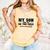 My Son Will Be On The Field Baseball Mom Comfort Colors Tank Top Grey My Son Will Be On The Field Baseball Mom Comfort Colors Tank Top Grey
