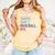 Sorry Can't Baseball Bye Baseball Mom Men Women Kids Comfort Colors Tank Top Grey