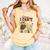 Sorry I Can't My Son Has Baseball Mother’s Day Baseball Mom Comfort Colors Tank Top Grey