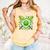 St Patrick Day Baseball Drip Ice Cream Boys Men Comfort Colors Tank Top Grey