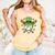 St Patricks Day Baseball Drip Ice Cream Baseball Home Plate Comfort Colors Tank Top Grey