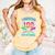 I Survived 100 Days Of School Baseball Drip Comfort Colors Tank Top Grey I Survived 100 Days Of School Baseball Drip Comfort Colors Tank Top Grey