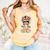 That's My Granddaughter Out There Baseball Mom Mother's Day Comfort Colors Tank Top Grey