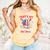 That's My Nephew Out There Baseball Cream Drip Crossed Bat Comfort Colors Tank Top Grey