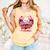 Valentine Baseball Lifestyle Home Plate Ice-Cream Drip Boys Comfort Colors Tank Top Grey