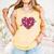 Valentine's Day Baseball Heart Softball Player Sports Lover Comfort Colors Tank Top Grey