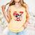 Valentines Day Six Seven Baseball 6 7 Meme Dab Heart Boys Comfort Colors Tank Top Grey