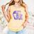 I Will Be Waiting For You At Home Baseball Softball Catcher Comfort Colors Tank Top Grey