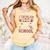 Women's 100 Days Of School Boys Kids Baseball Comfort Colors Tank Top Grey Women's 100 Days Of School Boys Kids Baseball Comfort Colors Tank Top Grey