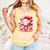 Women's Baseball Drip Ice Cream Boys Kids Youth Valentines Comfort Colors Tank Top Grey Women's Baseball Drip Ice Cream Boys Kids Youth Valentines Comfort Colors Tank Top Grey
