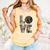 Women's Baseball Softball Baseball Mom LOVE Baseball Comfort Colors Tank Top Grey Women's Baseball Softball Baseball Mom LOVE Baseball Comfort Colors Tank Top Grey
