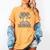 100 Days Of School Baseball 100th Day Of School Women's Comfort Colors T-Shirt Mustard