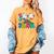 100 Days Of School Baseball Boys Kids Colorful 100th Day Women's Comfort Colors T-Shirt Mustard 100 Days Of School Baseball Boys Kids Colorful 100th Day Women's Comfort Colors T-Shirt Mustard