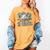 100 Days Of School Baseball Cap Boy School Teacher Women's Comfort Colors T-Shirt Mustard