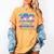 100 Days Of School Baseball Ice Cream For Boy Girl Kids Women's Comfort Colors T-Shirt Mustard