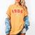 40 Year Old 1986 Classic Baseball 40th Birthday Women's Comfort Colors T-Shirt Mustard 40 Year Old 1986 Classic Baseball 40th Birthday Women's Comfort Colors T-Shirt Mustard