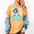 5th Birthday Dabbing Baseball Boys Bruh I'm 5 Year Old Women's Comfort Colors T-Shirt Mustard