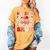 6 7 Bruh Six Seven Valentine Heart Baseball Women's Comfort Colors T-Shirt Mustard