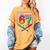 I Was 6 Now Im 7 Ice Cream Drip Baseball For Men Women Kids Women's Comfort Colors T-Shirt Mustard I Was 6 Now Im 7 Ice Cream Drip Baseball For Men Women Kids Women's Comfort Colors T-Shirt Mustard