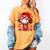 67 Baseball Drip Valentine's Day Women's Comfort Colors T-Shirt Mustard 67 Baseball Drip Valentine's Day Women's Comfort Colors T-Shirt Mustard