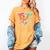 67 Baseball Ice Cream Drip Number Women's Comfort Colors T-Shirt Mustard