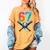 67 Baseball Meme Cool Drip Number 67 Player Or 67th Birthday Women's Comfort Colors T-Shirt Mustard