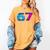 67 Crayon Cool Baseball Crayon 6 7 67 Women's Comfort Colors T-Shirt Mustard
