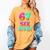 67 Ice Cream Drip Baseball Six Seven 6-7 Meme Teen Boy Women's Comfort Colors T-Shirt Mustard