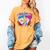 7th Birthday I Was 6 Now I'm 7 Baseball Ice Cream Drip Women's Comfort Colors T-Shirt Mustard 7th Birthday I Was 6 Now I'm 7 Baseball Ice Cream Drip Women's Comfort Colors T-Shirt Mustard