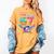 7th Birthday Boys I Was 6 Now I'm 7 Baseball Ice Cream Drip Women's Comfort Colors T-Shirt Mustard 7th Birthday Boys I Was 6 Now I'm 7 Baseball Ice Cream Drip Women's Comfort Colors T-Shirt Mustard