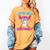 9th Birthday Baseball 9 Year Old Ice Cream Drip Boy Baseball Women's Comfort Colors T-Shirt Mustard