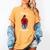 African American Baseball Mom Pisces Queen Zodiac Sign Women's Comfort Colors T-Shirt Mustard