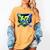 Awesome 67 Baseball Drip Effect Baseball 6-7 Meme Graphic Premium Tri-Blend Women's Comfort Colors T-Shirt Mustard