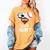 Ball Aunt Heart Football Baseball Hockey Game Day Women's Comfort Colors T-Shirt Mustard
