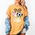 Ball Mom Soccer Baseball Mom Heart Women's Comfort Colors T-Shirt Mustard Ball Mom Soccer Baseball Mom Heart Women's Comfort Colors T-Shirt Mustard