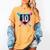Baseball 10 Year Old Boy Ice Cream Drip 10th Birthday Player Women's Comfort Colors T-Shirt Mustard Baseball 10 Year Old Boy Ice Cream Drip 10th Birthday Player Women's Comfort Colors T-Shirt Mustard