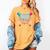 Baseball 45 Year Old Ice Cream Drip 45th Birthday Number 45 Women's Comfort Colors T-Shirt Mustard Baseball 45 Year Old Ice Cream Drip 45th Birthday Number 45 Women's Comfort Colors T-Shirt Mustard
