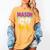 Baseball 6 7 Ice Cream Drip Number 67 Six Seven Meme Women's Comfort Colors T-Shirt Mustard