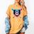 Baseball 8 Year Old Boy Ice Cream Drip 8th Birthday Player Women's Comfort Colors T-Shirt Mustard Baseball 8 Year Old Boy Ice Cream Drip 8th Birthday Player Women's Comfort Colors T-Shirt Mustard