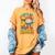 Baseball Banana Sports Drip Art For Kids Women's Comfort Colors T-Shirt Mustard Baseball Banana Sports Drip Art For Kids Women's Comfort Colors T-Shirt Mustard