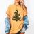 Baseball Bat Christmas Tree Lights Holiday Xmas Women's Comfort Colors T-Shirt Mustard Baseball Bat Christmas Tree Lights Holiday Xmas Women's Comfort Colors T-Shirt Mustard
