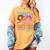 Baseball Or Bows Godfather Loves You Gender Reveal Women's Comfort Colors T-Shirt Mustard Baseball Or Bows Godfather Loves You Gender Reveal Women's Comfort Colors T-Shirt Mustard