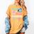 Baseball Or Bows Your Grandma Loves You Gender Reveal Women's Comfort Colors T-Shirt Mustard